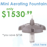 Aerating Pond Fountain