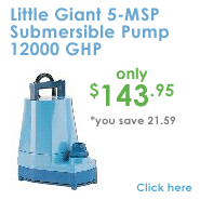 Submersible Pond Pump