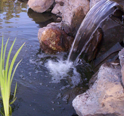 Pond waterfall pumps